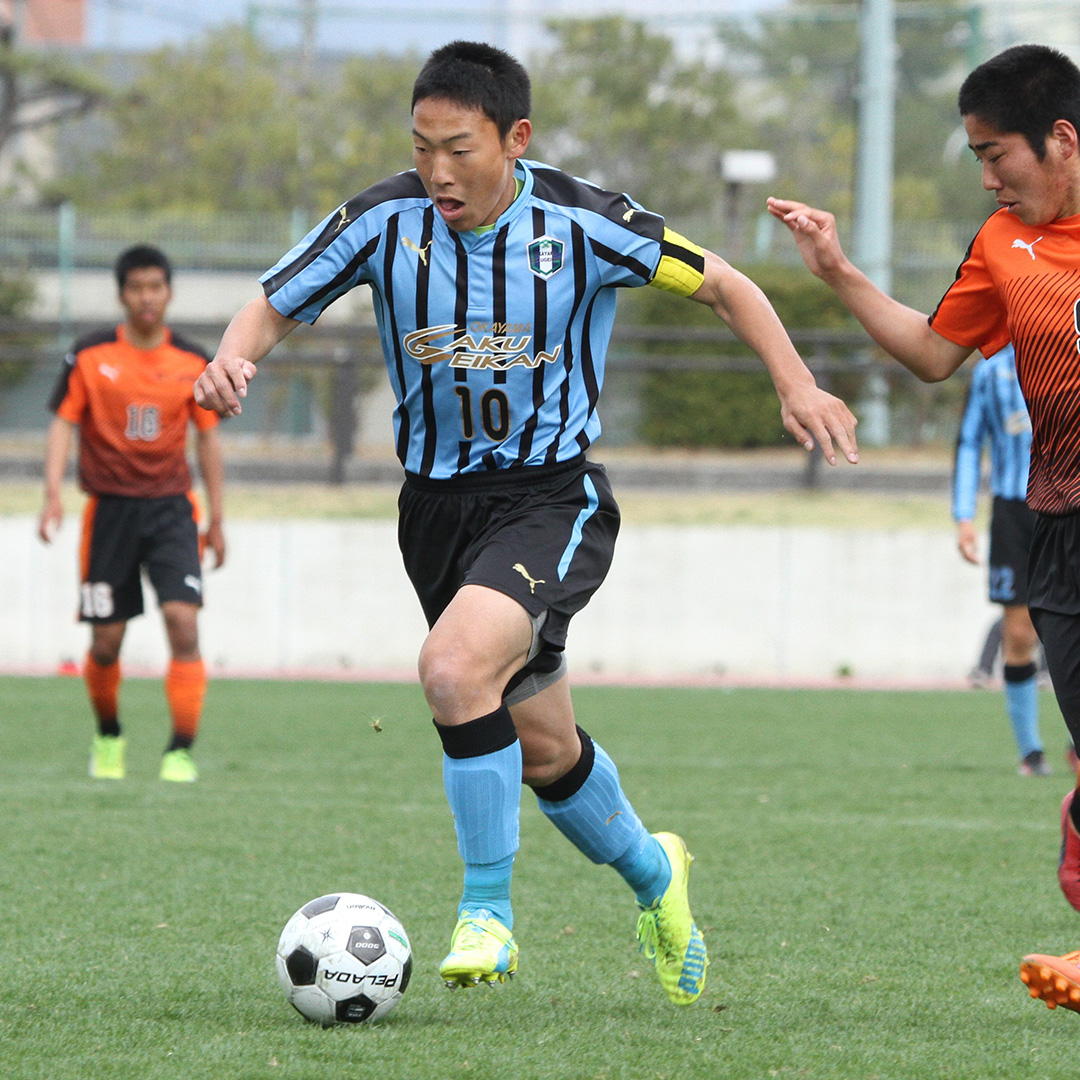 永田一真（岡山学芸館高校）中国新人戦4戦5発で優勝に貢献 抜群の決定力を持つ万能型【選手PICK UP】