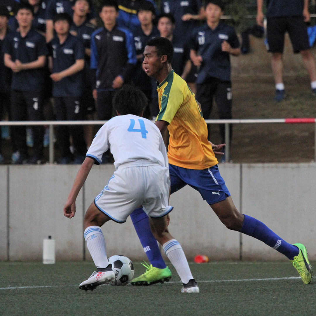 赤井裕貴（帝京高校）目指すはイブラヒモビッチ 名門・帝京の191センチFWの存在感【選手PICK UP】