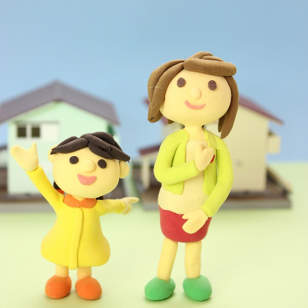 ママができるケア：家庭において