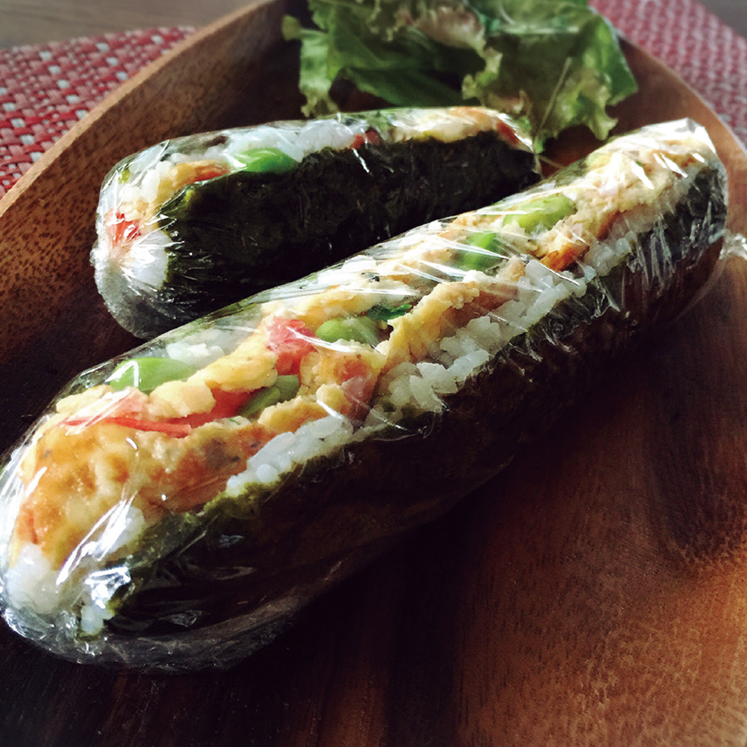 朝のパワーチャージに！！スティックおにぎり