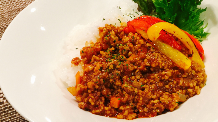 サカママレシピ ―元気になる！キーマカレー―