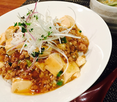サカママレシピ ―あっさり★マーボー丼―