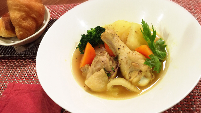 サカママレシピ ―野菜もお肉もホックホク★カレーポトフ―