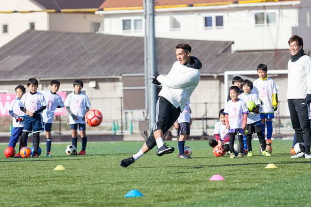 チャリティサッカースクール in 広島