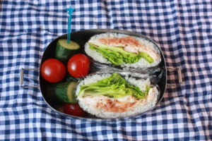 サカママレシピ ―疲労回復おにぎらず―