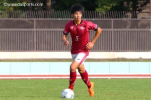 【大学サッカーのすゝめ 2019】vol.11　杉山耕二選手（早稲田大学）