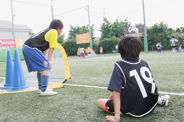 サッカージュニアの熱中症対策