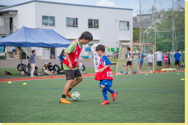 大東建託ふれあいサッカースクールin宮城