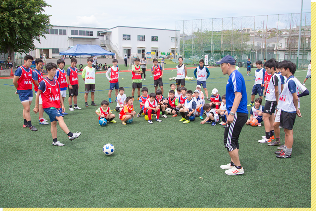大東建託ふれあいサッカースクールin宮城
