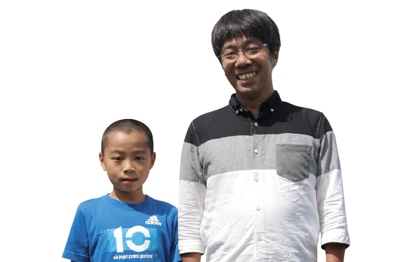 森野 陽さん・晴太くん(小4)