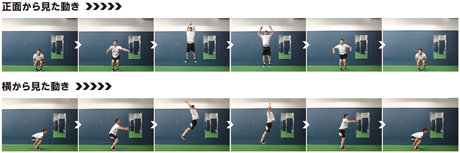 LESSON1 ジャンプスクワット