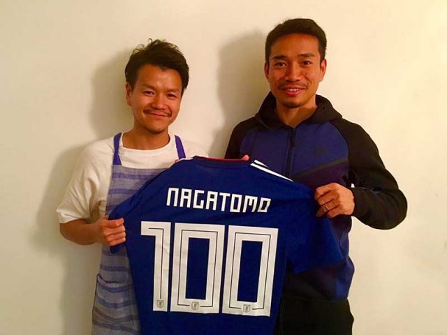 加藤超也シェフ、長友佑都選手