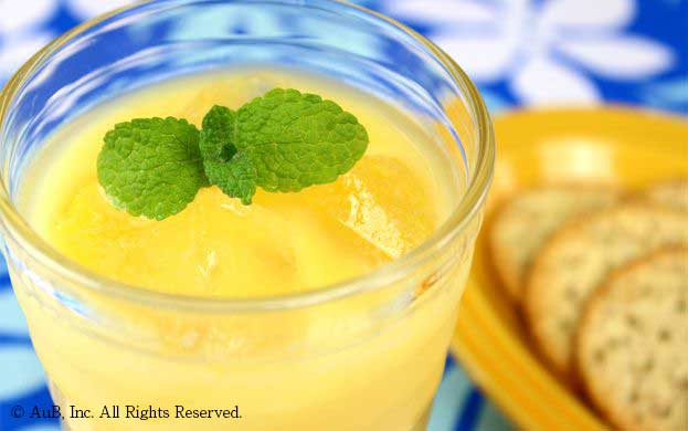 甘酒のオレンジジュース割