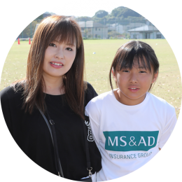 節丸好美さん・菜々華ちゃん（小5）