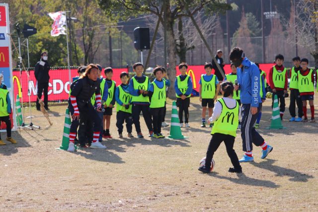 ブラインドサッカー体験