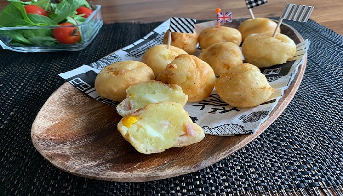 一緒につくろう！ほくほくジャガ芋ドッグ　　～コラム　逆境からわが子を守る　～