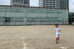 サッカー少年兄弟の両立