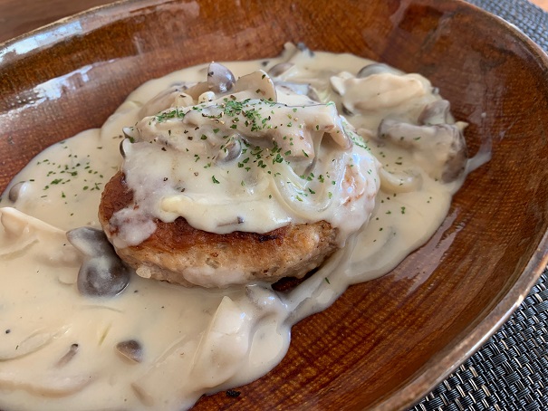 きのこハンバーグ