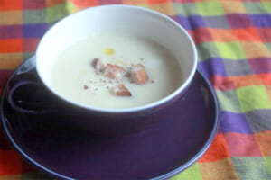 【サカママレシピ】ビタミンCたっぷり☆さつまいものポタージュ