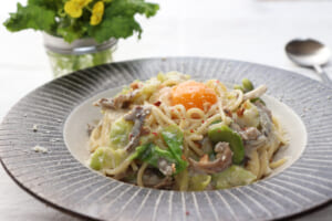 ノンスイーツ！サカママ式 春野菜のシュークリームパスタ♪【レシピ】