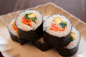 成長期におすすめの海苔巻き「キンパ」【レシピ】