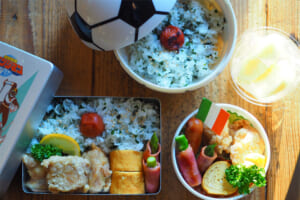 サッカー少年のテンションが上がる！さっぱり美味しい塩唐揚げ弁当