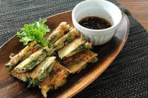 【サカママレシピ】丈夫な身体で風邪予防★カルシウムたっぷりのチヂミ焼き