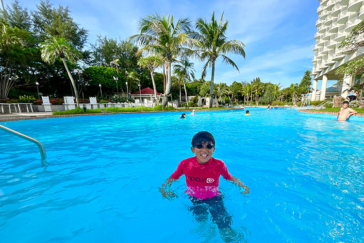 サッカー少年の夏休み！ONとOFFの切り替え