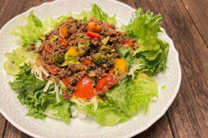 ササッと作れて栄養満点！食欲増進☆タコライス