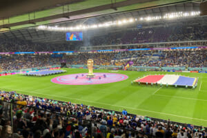 【カタールW杯観戦記1日目】優勝候補！フランスの試合を観戦！