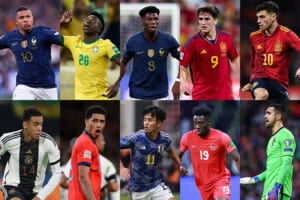 カタールW杯若手注目株をピックアップ！RISING STAR FILE