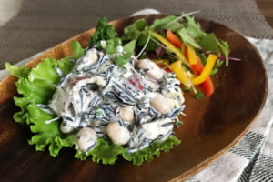 【サカママレシピ】カルシウム強化★ひじき豆とサツマイモのサラダ