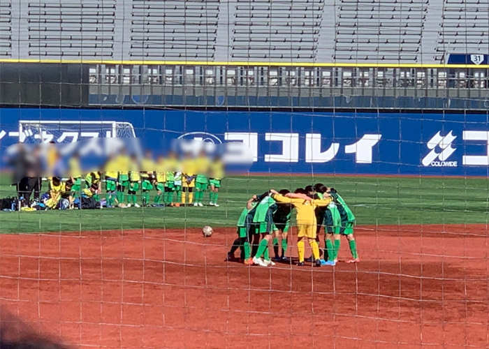 試合では静かに見守りつつ声援を　