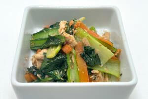 カルシウム強化☆小松菜とツナの和え物