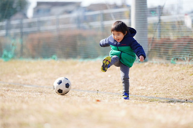 好きで始めたサッカーを大切に　