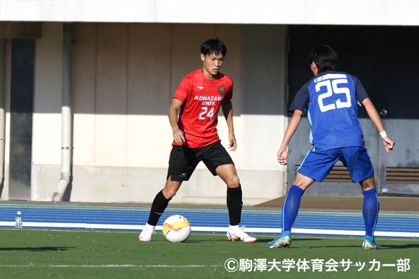 駒澤大学体育会サッカー部 後藤康介選手
