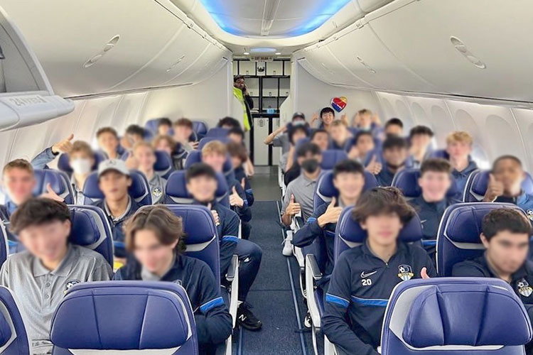 所クラブチーム第一回目のの大会遠征へ