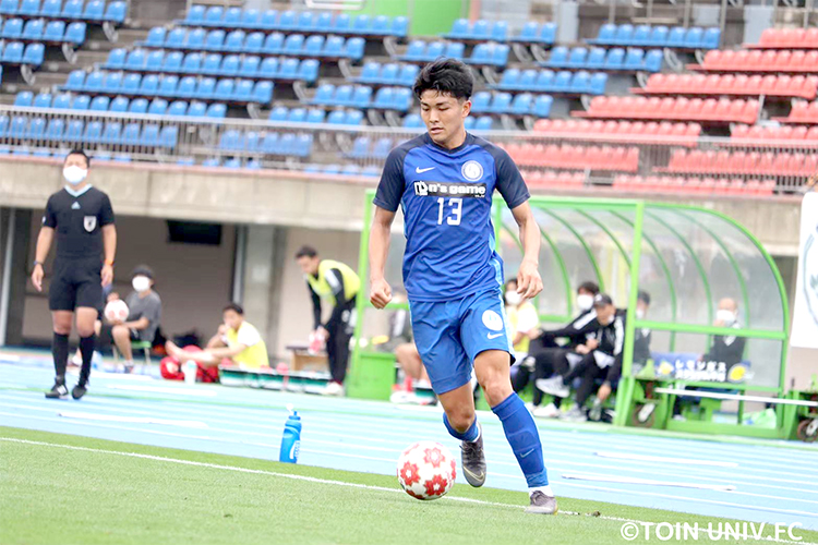 桐蔭横浜大学サッカー部 五十嵐 聖己選手