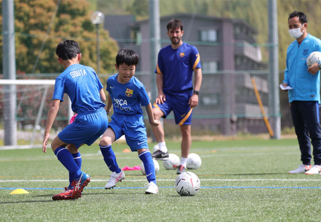 バルサアカデミーサマーキャンプ画像