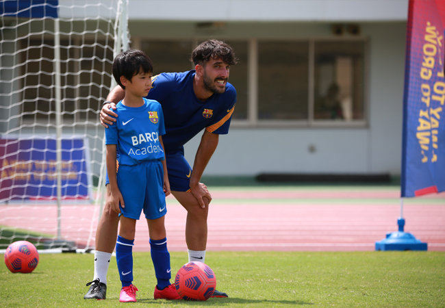 バルサアカデミーサマーキャンプ画像