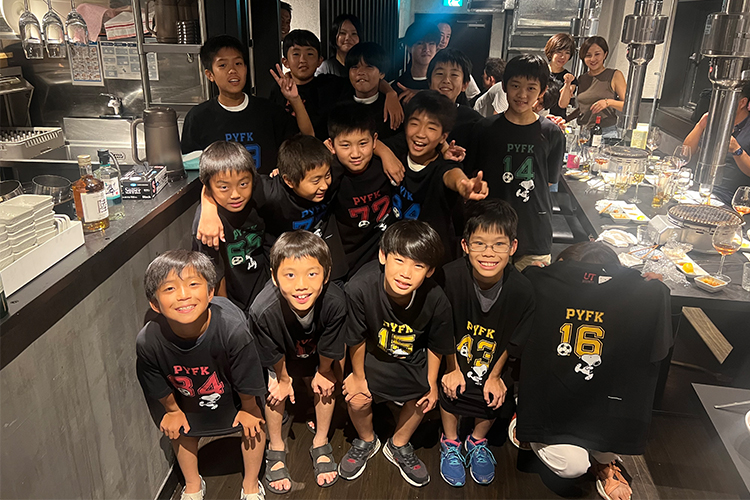 サッカーを通じた深い縁とかけがえのない仲間