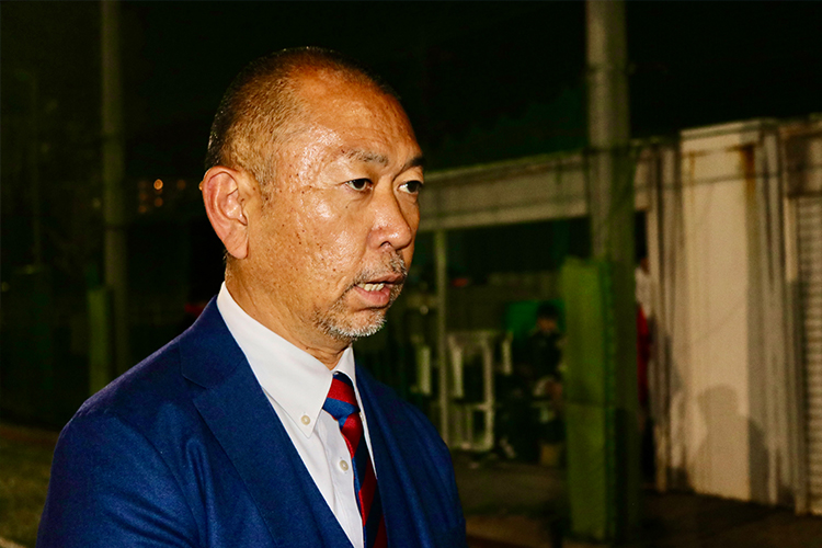 夏以降のV字回復に努めた山田武久監督。