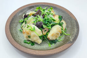 鶏ムネ肉のガーリックソルト炒め