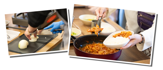 豚こま肉のハヤシライス