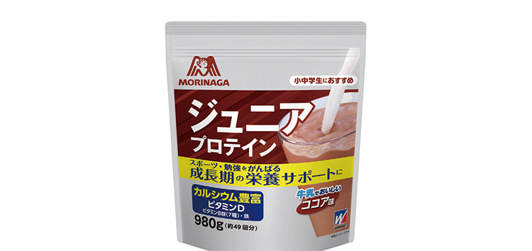 森永製菓ジュニアプロテイン〈ココア味〉