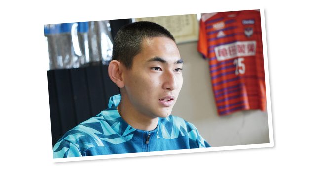 「シュートが得意ではないので、今はとにかく練習しています」と白井選手。