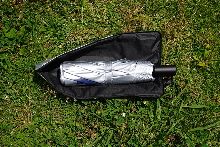 折りたたみ式日傘・ザムスト(ZAMST)の「WIDE SUNSHADER(ワイドサンシェイダー)」