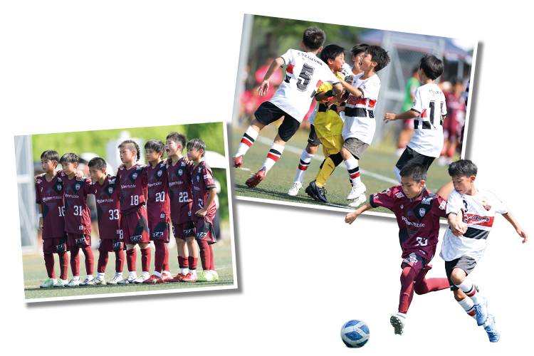 UTAMARO GlobalCup U-11 2025の試合風景