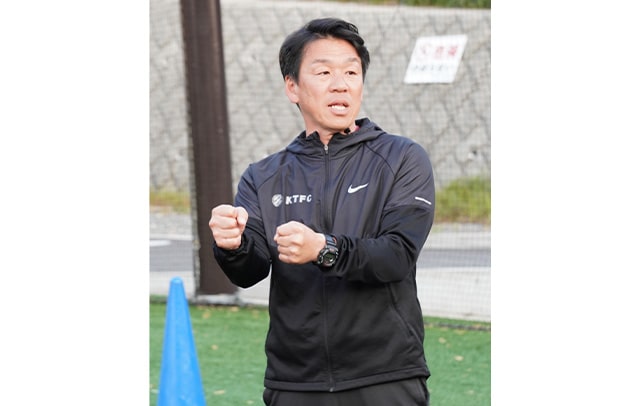 京都橘高校の練習風景