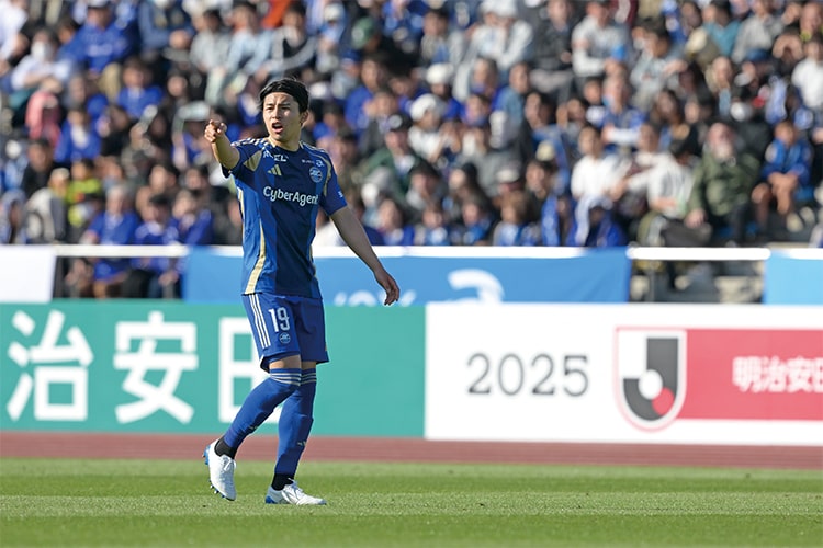 中山雄太選手試合風景